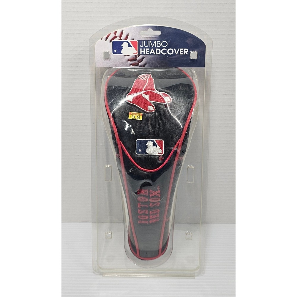 Boston Red Sox MLB Jumbo Headcovers Oversized Drivers McArthur NIP Golf